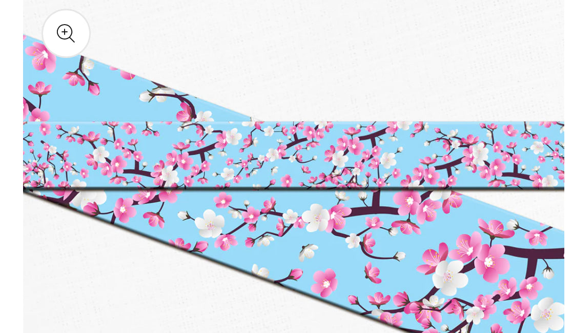 Cherry Blossom Biothane Collar