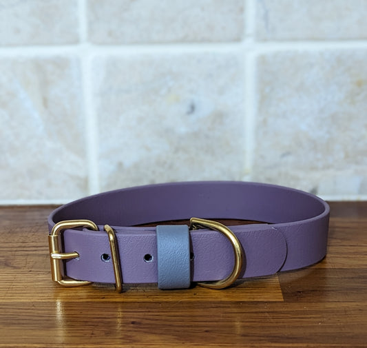 Waterproof Mauve BioThane® Dog Collar